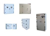 2pcs de puerta de almacenamiento corrosivos gabinete estanterías ajustables