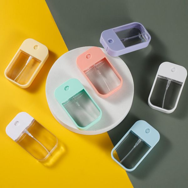 45ml Plastic Credit Card Mist Pump Sprayer For Liquid Pink Green White