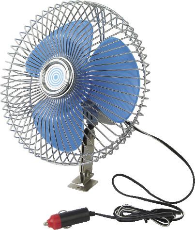 Steel Mini Portable Durable Automotive Cooling Fans 12V/24V For Vehicle