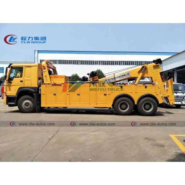 Factory Price Sinotruk HOWO 20t-30tons Recovery Truck 340HP Diesel Engine Towing Wrecker Tow Truck