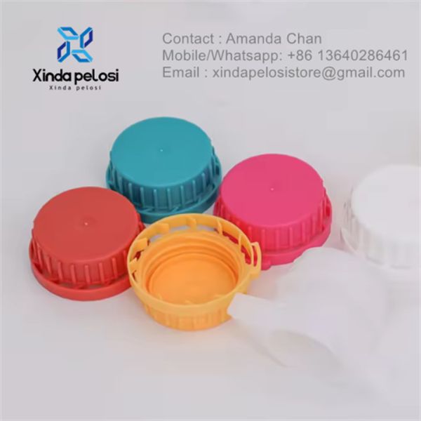 Фабрика на заказ Пластиковая Вода Сода Сок Молочная Бутылка Использование Красочная Пластиковая Шруба Капка для продажи