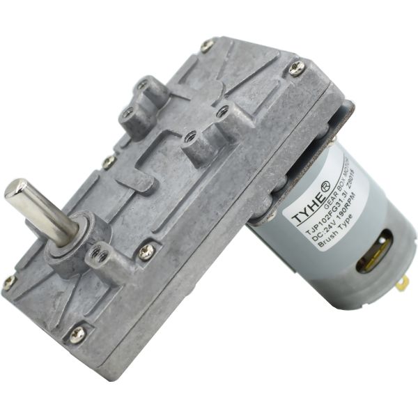 6V 12V 20kg.Cm High Torque Dual Shaft DC Motor For Paper Shredder