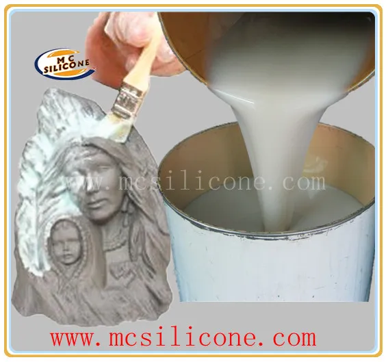 Brushing Tin Cure Silicone Rubber to Make Mould