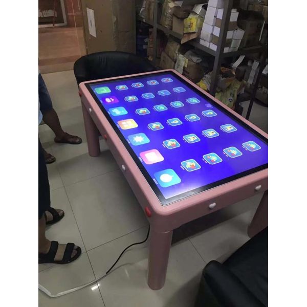 Smart Interactive Touch Screen Table Capacitive Multimedia AIO Touch Screen Coffee Table