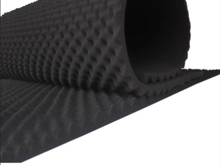 White and Black Soundproof Polyester Fiber Acoustic Panel for Office Sound Absorption