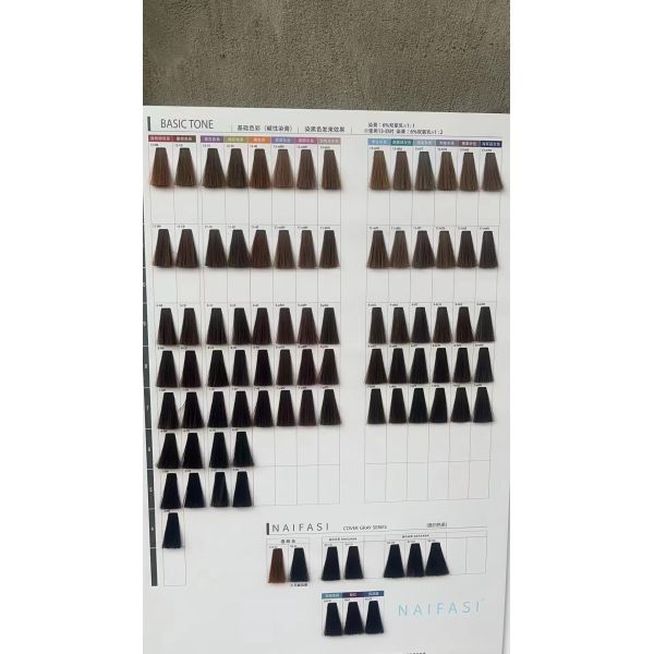 Vietnam P-AMINO Hair Color Cream for Salon OEM Private Labels