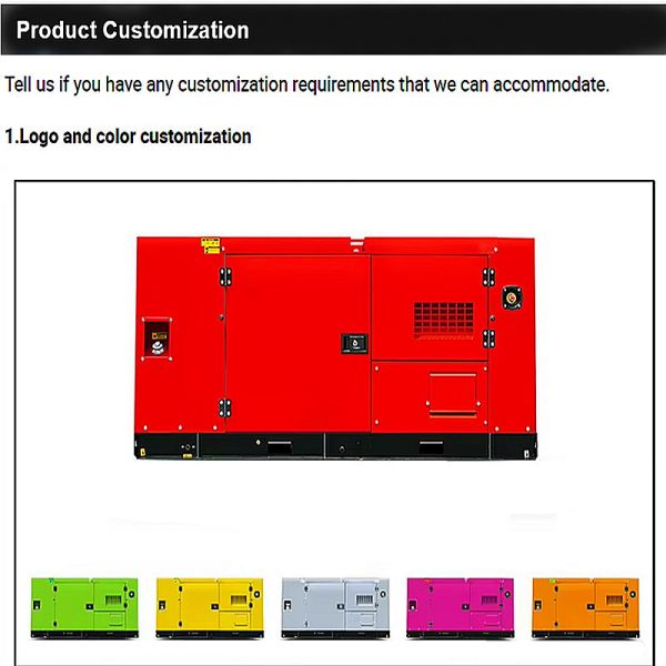 Super Silent Portable Diesel Generator Durable Diesel Engine Driven Generator Small Diesel Generator Set