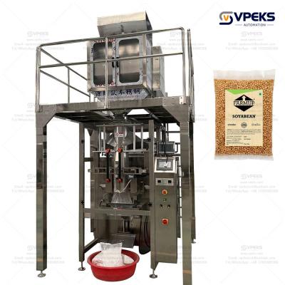 Wood Pellets Grain Seeds 10 Heads Weighing Automatically Filling Sealing Packaging Machine