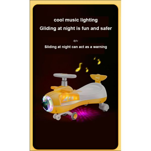 Поездка на игрушку стиль пластиковый ребенка баланс автомобильной тележки игрушки с сбалансированным скутером велосипед