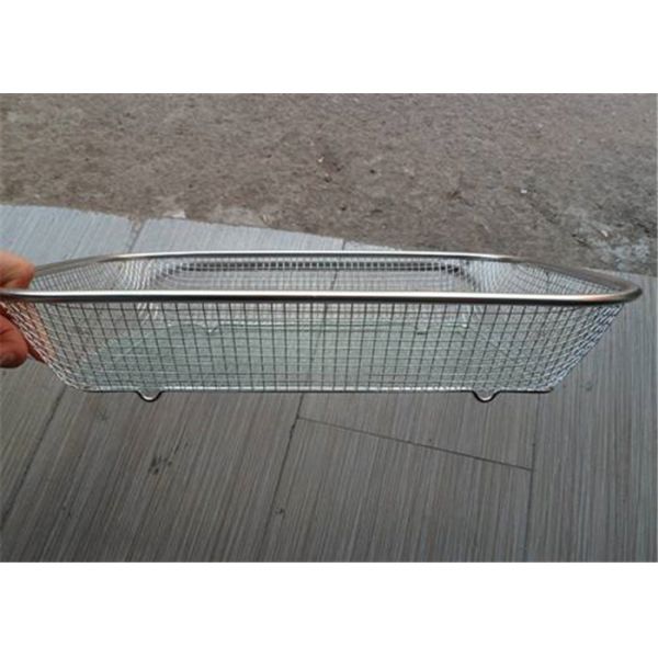 Corrosion Resistance Hardware Wire Mesh Filter , Extra Large Wire Storage Baskets For Disinfecting