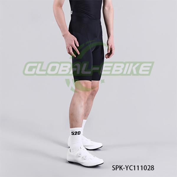 Calças de ciclismo apertadas masculinas com almofada sísmica de efeito para conforto em trilhas de ciclismo de montanha