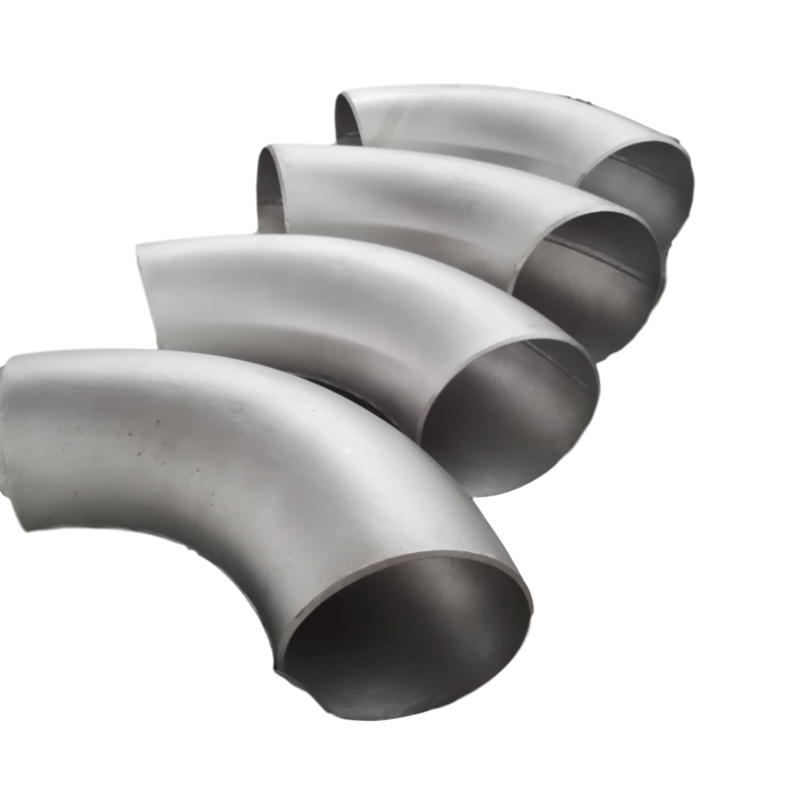 Stainless Steel Elbow 90 Degree Bend Connector Ideal for Chemical Processing and Water Treatment Pipelines