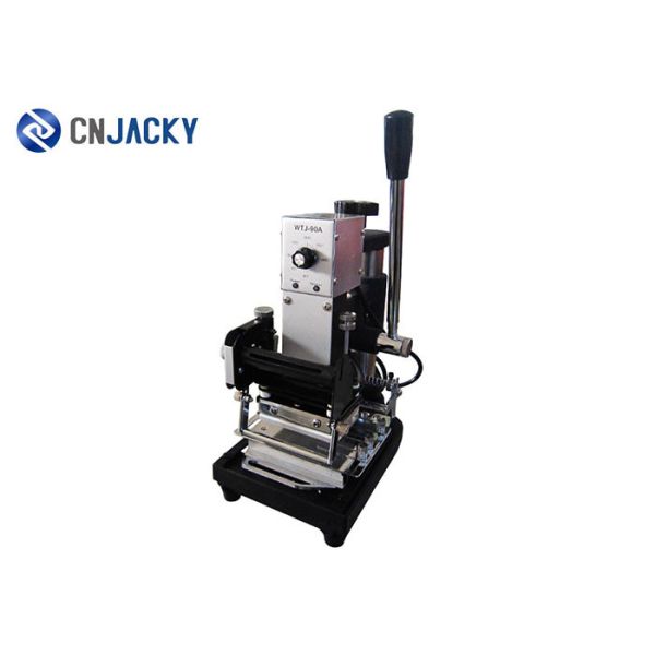 Manual Operate PVC Card Tipping Machine , Hot Foil Stamping Machine