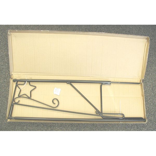 Outdoor Steel Double Side Advertising Sign Flag Yard Stand Metal Post Display Stand