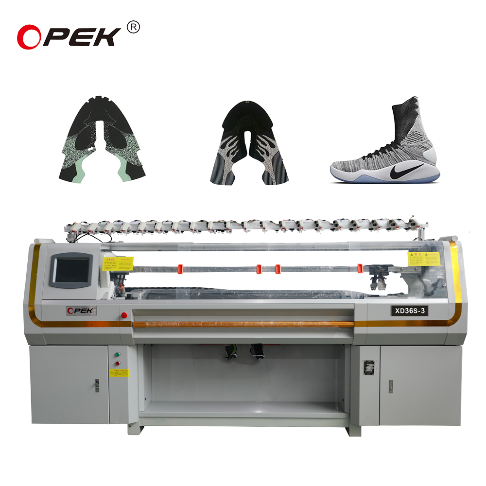 9gg Gauge System Flat Shoe Upper Knitting Machine With Rynen System for Volume Orders
