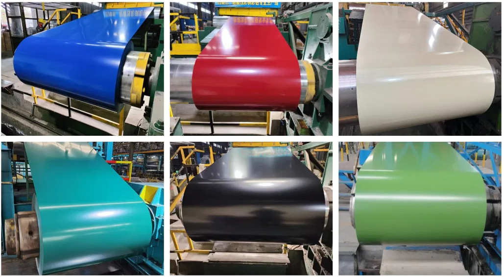 Prepainted Galvalume Steel Coils Width 914mm For Construction CGLCC