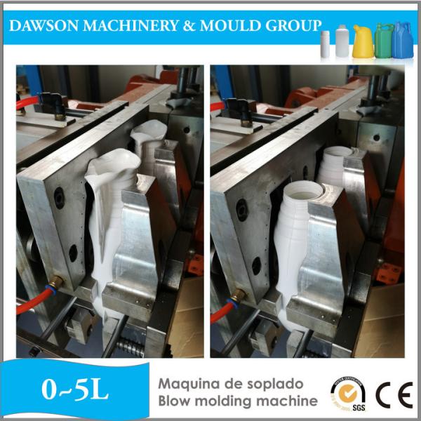 1L máquina de molde Deflashing do sopro da extrusão da garrafa do agregado familiar 6kw auto