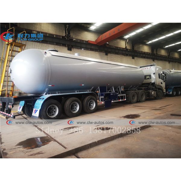 3 цапф 49100L Q370R танка трейлер Semi для перехода жидкостного амиака