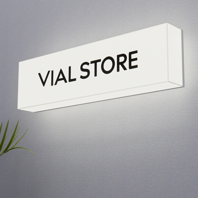 Специализированные круглые акриловые вакуумные пузырьки Led 3D буквы наружные световые коробки для наружных