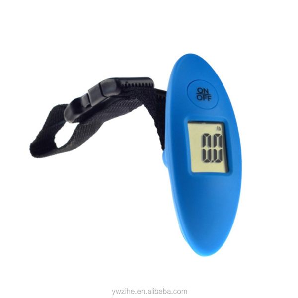 Portable LCD Digital Electronic Luggage Scale 40kg/100g Handled Travel Bag Weighting Battery Powered Button Battery Yes