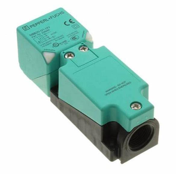 Two-wire Output Type Pepperl Fuchs M20 Inductive Block Proximity Sensor 20 mm Detection 20 → 253 V ac