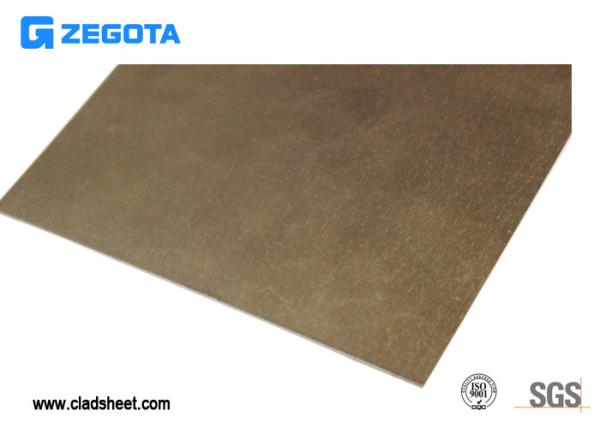 Ultra Thin Aluminum Clad Steel Sheet High Strength Good Thermal Conductivity