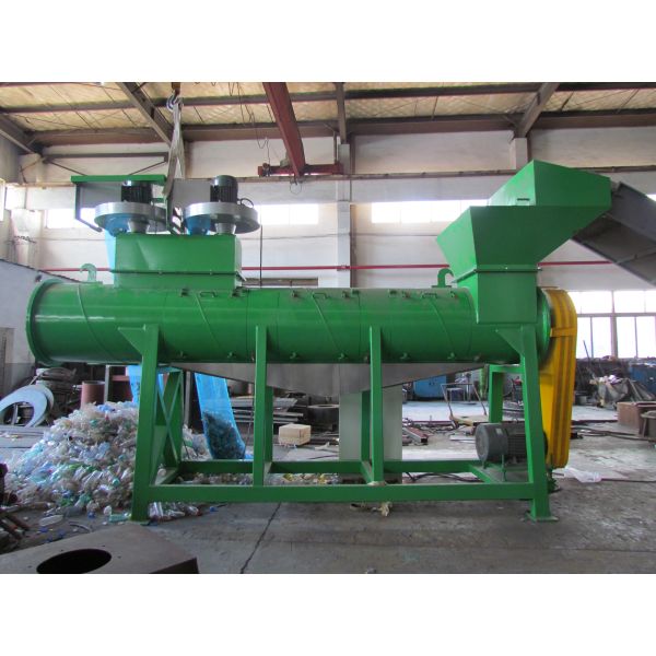 2ton/H Plastic Recycling Machine PET Bottle Cap Label Removing Machine