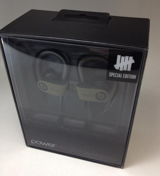 Beats by Dre x Undefeated Limited Edition Powerbeats 2 Wireless with seal box from golden rex group ltd made in china
