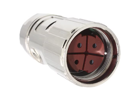 Siemens V90 Servo Motor Connector with 1000V Voltage Rating and Crimp/Solder Termination for Industrial Automation