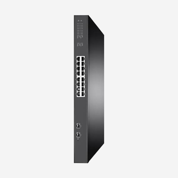poder Unmanaged do total do interruptor 250W do ponto de entrada do gigabit 36Gbps 16 portuário