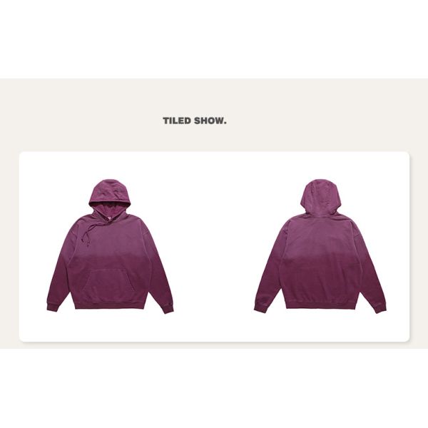 Осень и зима мужская одежда пуловер капюшон тяжелый винтажный стиральный свободный фит