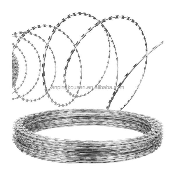 Melhor Farm Galvanizado PVC revestido de arame farpado com dois fios de torção e 1,5-3cm Barbe comprimento