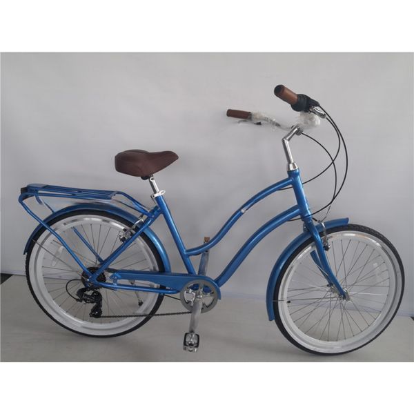 Electra Adult Step Through Aluminum Frame 7 Speed Hybrid 26 Inch Beach Cruiser Bike
