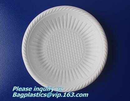 spoon, folk, knife, tray, disposable plate deli tray, biodegradable breakfast tray, Biodegradable Disposable Food Tray