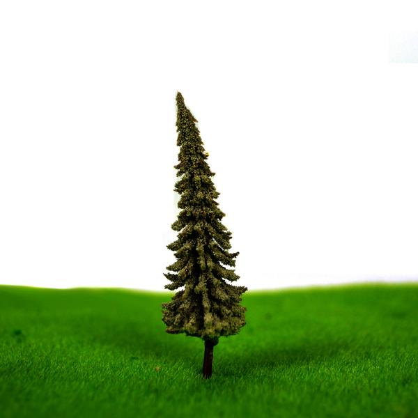 3cm-6cm  Miniature Scale Model Trees Green Avenue Planting Wire Pine Tree   landscap
