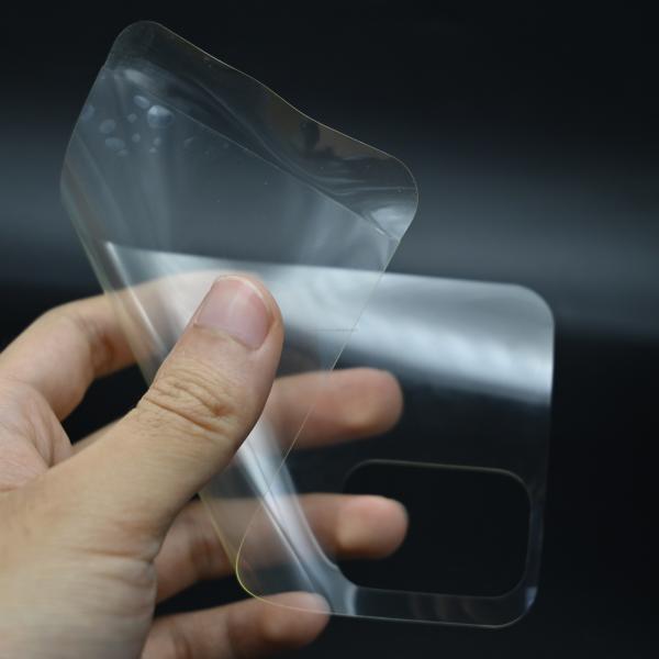 Yellow TPU Mobile Phone Back Sticker Water Coagulation Membrane For 13 Pro Max