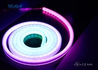 RGB Led Rope Light Neon Tube RGB Flexible LED Strip Lights 5050RGB with IC embedded IP67 for outdoor