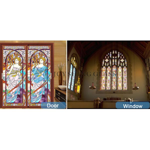 Роскошная закаленная церковь цветное стекло 3mm-22mm для куполов церков