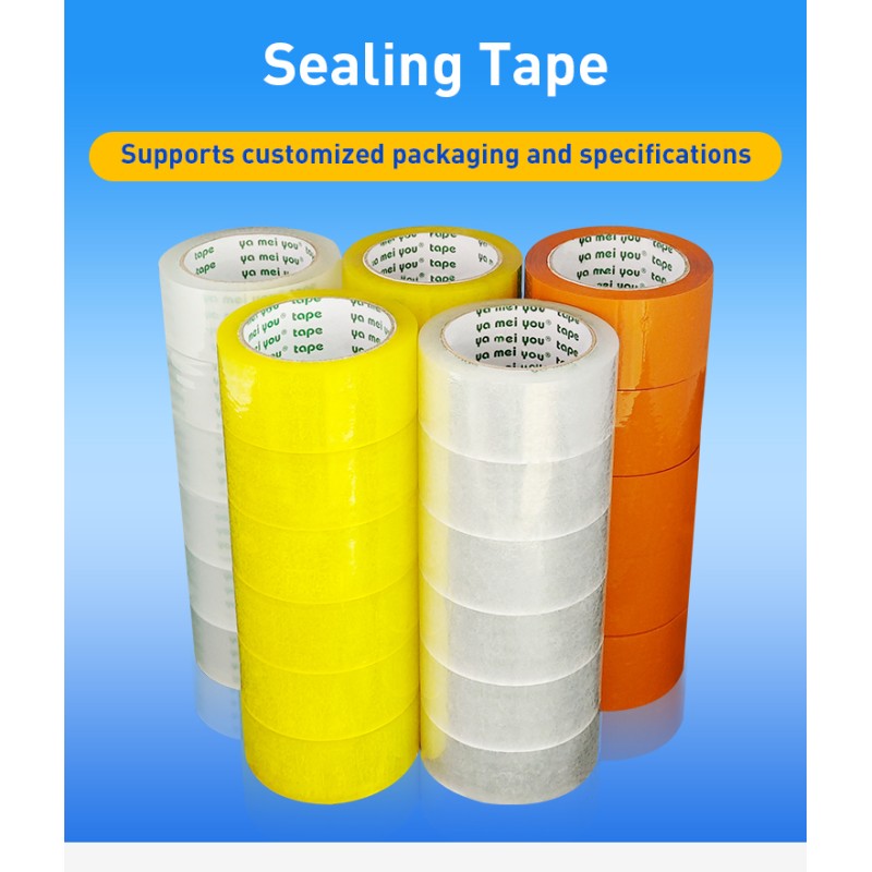 Bulk Clear Packing Tape Big Rolls For Warehouse Storage E Commerce Parcel Shipping