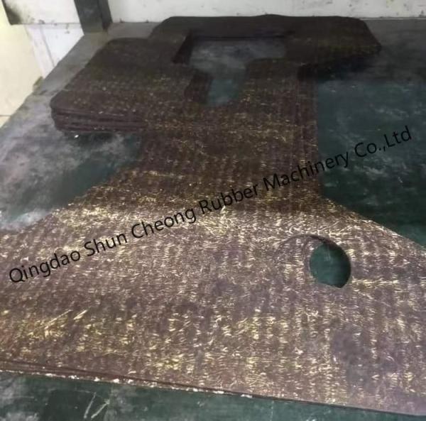 Linha de produção de almofadas de cartão à prova de choque de borracha butílica para automóveis