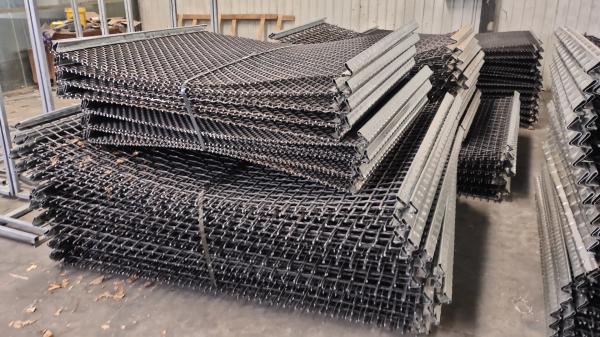 Shaker Gravel Mesh Vibrating Screen para a areia do silicone