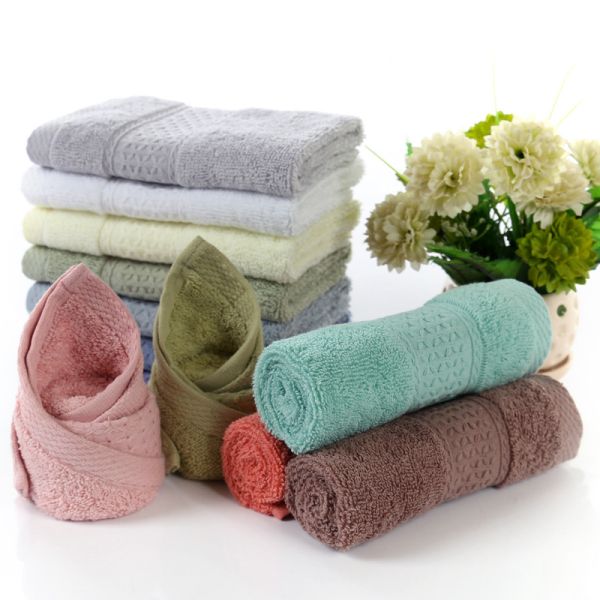 Белая простая кованая хлопчатобумажная ткань для стирки ванного полотенца поглощающий 3-хдельный подарочный ящик с покрытием для возвращения подарка