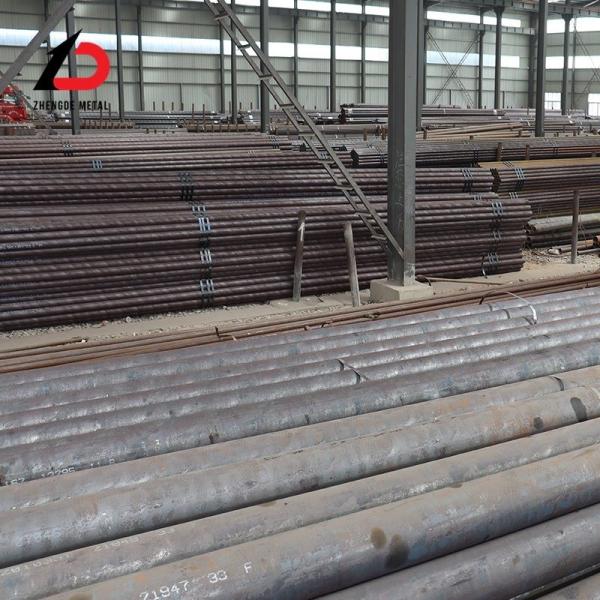 Tubos de aço sem costura em estoque China Produtor profissional ASTM A36 Tabela 40 Construção 20 polegadas 24 polegadas 30 polegadas ASTM A106/A53 Gr. B Tubo de aço carbono