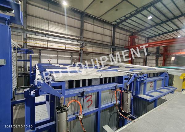 Equipamento de ABD Horizontal Anodizing Production Line para os perfis de alumínio
