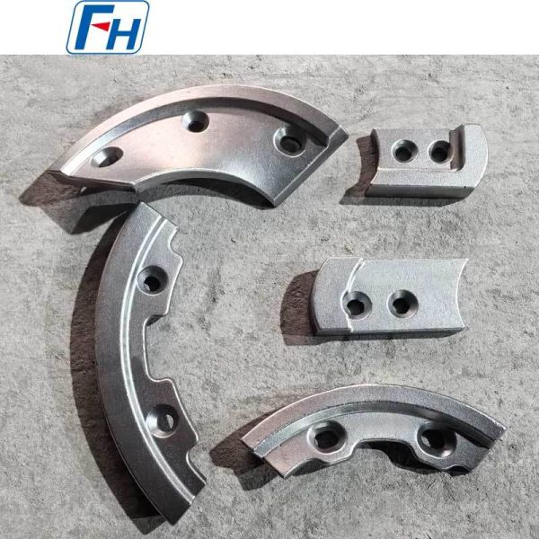 Concrete Mixer Replacement Wear Blades | FH® Wear-Resistant Alloy Mixer Parts Supplier