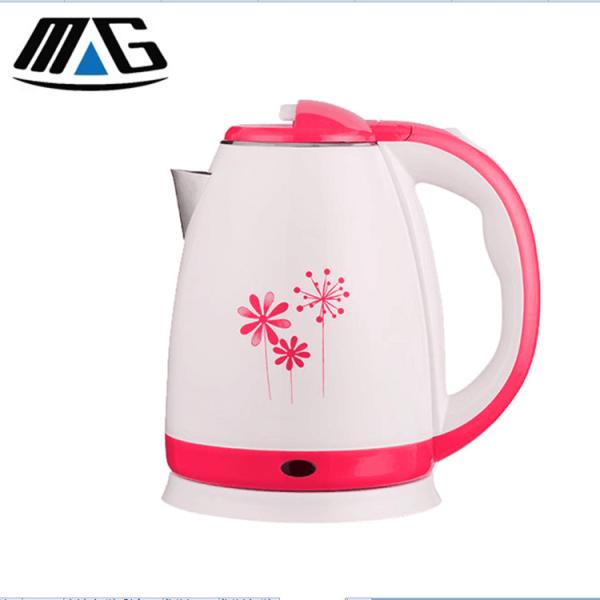 Jarro de água bonde do volume grande bonde dobro elegante da chaleira 1.8L da parede