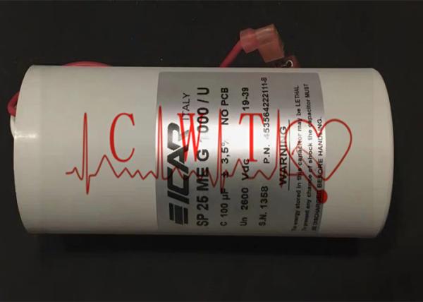XL+ Defibrillator Machine Parts Dia5cm Defibrillator Capacitor
