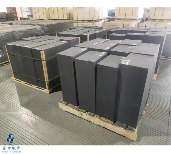 Materiais de grafite de alta pureza utilizados para cristais e rolos de grafite