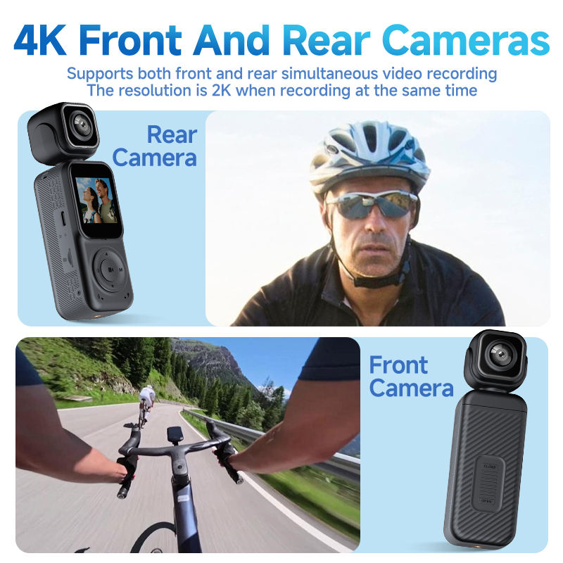 Mini Portable Camera Q5 WiFi Infrared Night Vision 4K HD Digital Video Recorder
