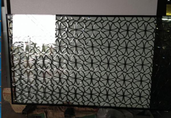 export high-quality decorative panel glass  of patina caming